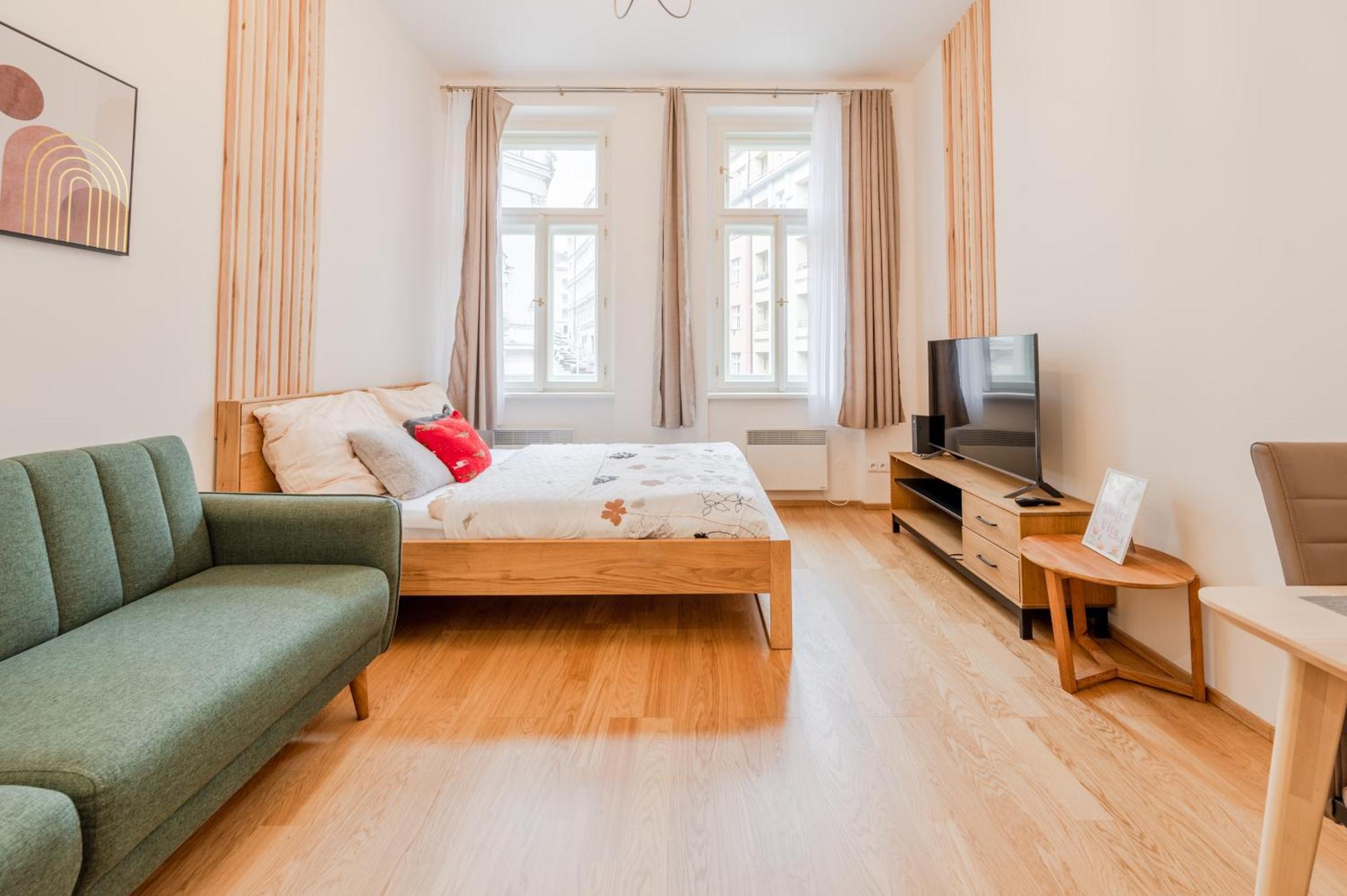Seifertova Apartments By Willstay Prag Exteriör bild