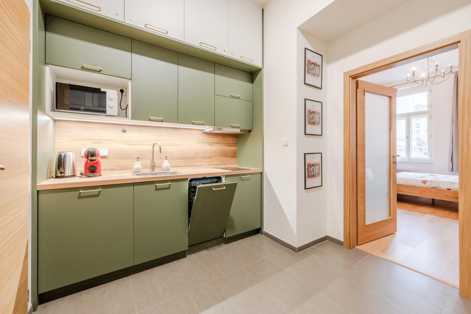 Seifertova Apartments By Willstay Prag Exteriör bild